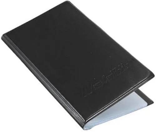 Vista 8 de Tarjetero de 120 hojas de identificación de nombre comercial titular de la tarjeta de crédito