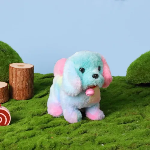 Vista 76 de Hopearl - Juguete de peluche electrónico interactivo de conejo con orejas LED, sonidos y movimientos; camina, se menea e ilumina las orejas, mueve