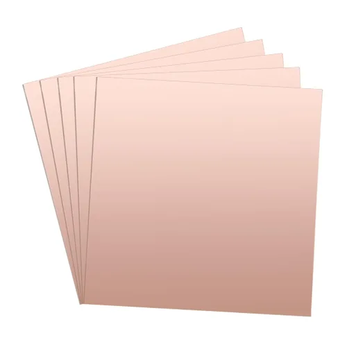 Vista 14 de Uxcell 5 piezas 70x50mm Placa de circuito PCB de doble cara con revestimiento de cobre laminado FR4 de 1mm de grosor para prototipos DIY