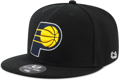 Vista 9 de Ultra Game Gorra de béisbol negra Ultimate oficial de sarga con broche a presión de la NBA para hombres