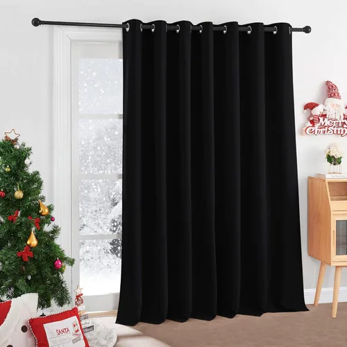 Vista 47 de RYB HOME Cortinas portátiles para puerta con privacidad, cortinas opacas y aislantes térmicas para dormitorio, armario, sala de estar, comedor
