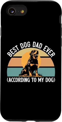 Vista 18 de Rottweiler Dog Lover Gift, Best Dog Dad Ever, Rottie Father Case for iPhone 17