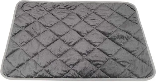 Vista 5 de Cama térmica para gatos y perros, almohadilla térmica impermeable extra cálida para decoración de interiores y exteriores, almohadillas térmicas
