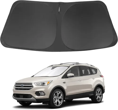 Vista 67 de Parasol para parabrisas de ajuste personalizado para BMW X1 F48 2016-2022, accesorios plegable, bloqueador solar protege el automóvil de los rayos