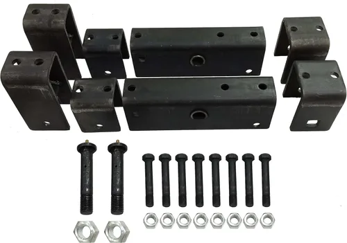 Vista 7 de LIBRA Kits de pernos en U de remolque de 2000 libras para eje de remolque redondo de 1-3/4 pulgadas