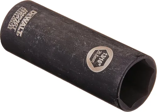 Vista 5 de DEWALT DW22902 - Enchufe profundo de 3/4 pulgadas para unidad de 1/2 pulgada, color negro (paquete de 2)