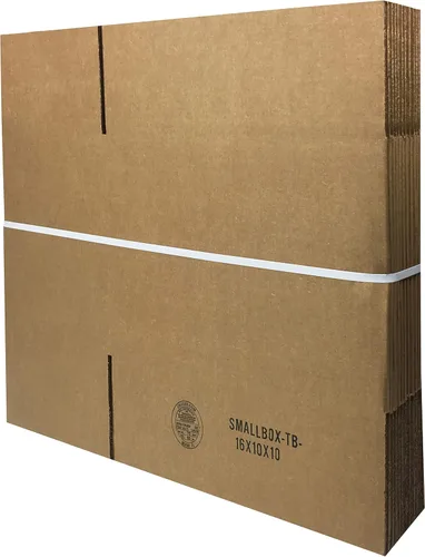 Vista 3 de uBoxes Paquete de cajas de mudanza de 16 x 10 x 10 pulgadas (cajas pequeñas, paquete de 10)
