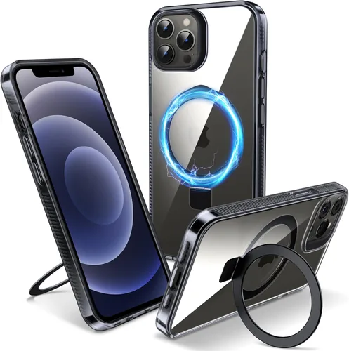 Vista 55 de Funda magnética para iPhone Air – [Soporte invisible integrado] [Compatible con MagSafe] [Protección contra caídas de grado militar] Cubierta