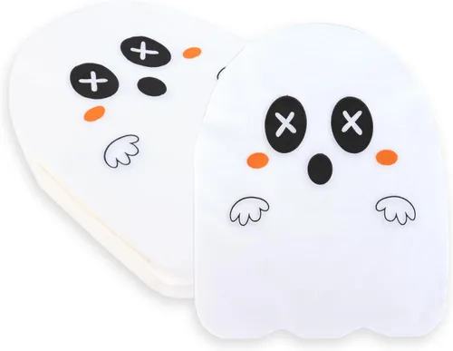Crazy Night Servilletas de Halloween para suministros de fiesta de Halloween, paquete de 50, servilletas de papel desechables de fantasma para