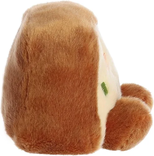 Vista 3 de Aurora Adorable Palm Pals Fran Fruit Cake - Animal de peluche, diversión de bolsillo, juego sobre la marcha, marrón, 5 pulgadas