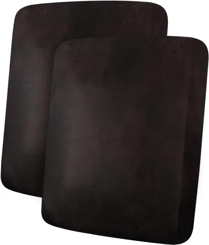 Vista 129 de ANARACHON Fundas de cojín de sofá con aspecto de cuero, juego de fundas de asiento de sofá, protector de muebles para sillón seccional, sofá biplaza