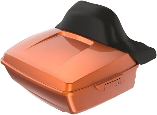 Vista 2 de Moto Onfire Whisky ámbar Harley Tour Pack Cierres Bisagras Ajuste para AB Harley/Davidson Touring Razor Chopped King Tour Pak