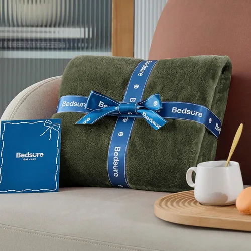 Vista 38 de Bedsure - Manta de vellón, tamaño queen, suave, ligera, afelpada, mullida, acogedora, de microfibra de lujo, color gris claro, 90 x 90 pulgadas