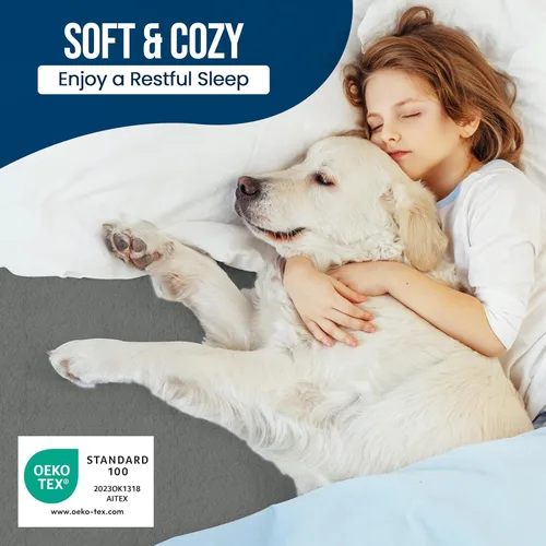 Vista 5 de Utopia Bedding - Protector de colchón impermeable tamaño king, funda de colchón de terry premium de 200 GSM, cubierta de cama suave y transpirable