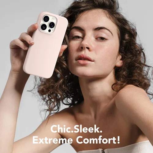 Vista 1798 de GONEZ Funda magnética para iPhone 14, compatible con Magsafe, con protector de pantalla + protector de cámara, forro de microfibra antiarañazos