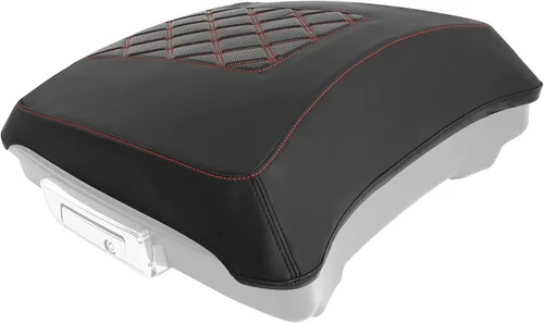 Vista 13 de TCMT - Tapa de maletero de viaje con costuras negras para Harley Touring 2014-2025 Road King Road Street Electra Glide Pack