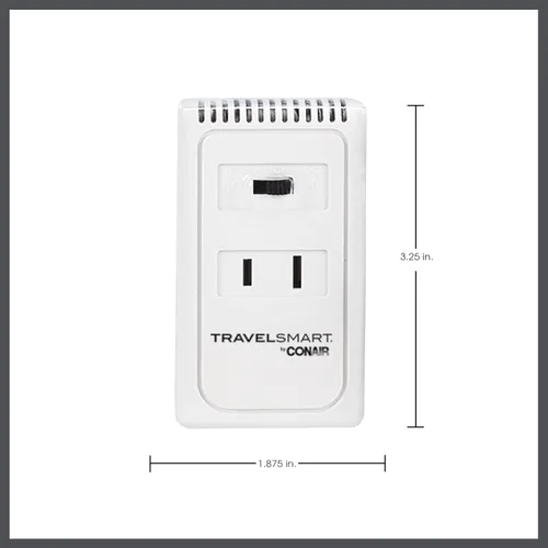 Vista 3 de Adaptador de corriente de Travel Smart, conversor de 1875 vatios con interruptor de selección alto/bajo, TS1875CKN, talla única , Blanco, 1, 1