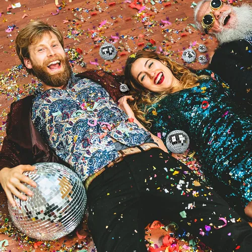 Vista 4 de 66 bolas de discoteca de espejo para fiesta, 3.94/3.15/2.36/2/1.18 pulgadas, bola de discoteca de cristal reflectante plateada para colgar