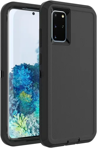 Vista 35 de Funda WOGROO para Galaxy Note 8, funda protectora resistente a caídas y golpes de grado pesado y resistente para Samsung Galaxy Note 8, Negro+Naranja