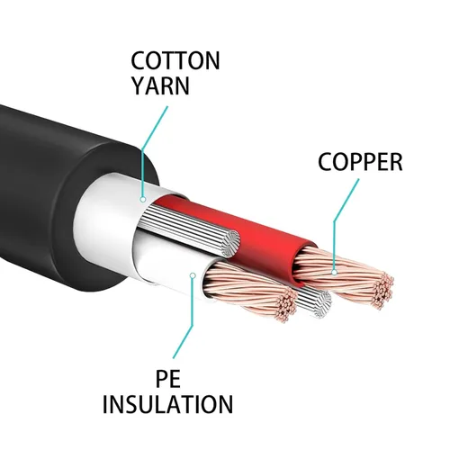Vista 7 de MAYWILLA XLR - Cable de micrófono de 3 pines, XLR de 3 pines, 90 grados, ángulo recto, hembra a macho recto, cable de extensión equilibrado