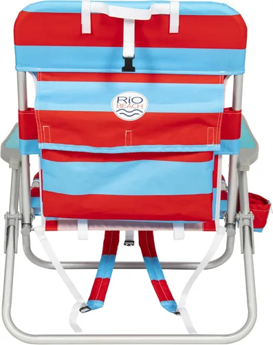 Vista 8 de Rio Beach 2-Pack Wide Big Boy 4-Position Backpack Beach Chair with Pillow, Arms, and Storage Pouch, Lightweight Outdoor Portable Camping Chair with