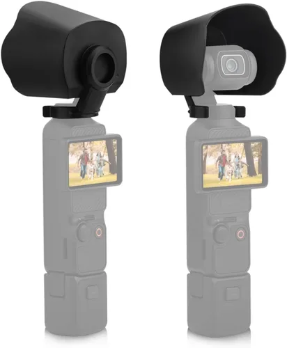 Parasol para lente de cámara DJI Osmo Pocket 3, PULUZ Parasol cubierta protectora para DJI Osmo Pocket 3 Accesorios