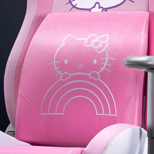 Vista 2 de Razer Cojín lumbar Hello Kitty & Friends Edition: Soporte lumbar para sillas de juego - Curva lumbar totalmente esculpida - Acolchado de espuma
