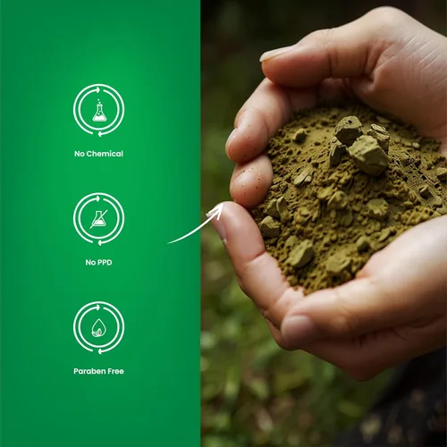 Vista 7 de Polvo índigo 100% natural para cabello, paquete económico de 2.2 libras, para teñir el cabello de marrón a negro de forma natural