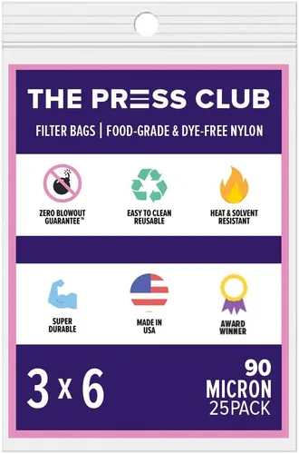 Vista 8 de Bolsas de filtro de té de nailon prémium de 25 micras, 3 x 6 pulgadas, paquete de 25