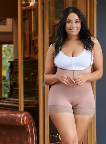 Vista 9 de DELIÉ by Fajas DPrada 09075 Fajas Colombianas faja posparto para mujer, Cocoa