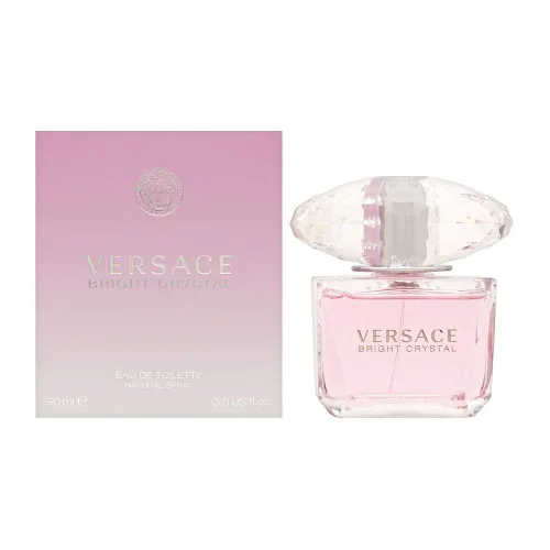 Vista 12 de Versace Bright Crystal - Eau De Toilette en espray para mujer, fresco, 0.3 onzas