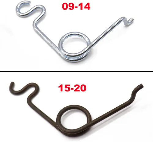 Vista 3 de Resorte de clip de tapa de puerta de combustible compatible con reemplazo de reparación de resorte de puerta de gas F150 2009-2014