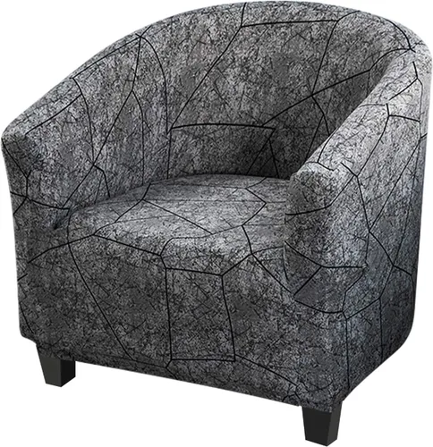 Vista 18 de HOTNIU Funda para silla de club, fundas para sillas de bañera para sillones, funda elástica para sillón, protector de silla de club, cubiertas