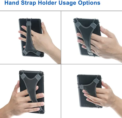 Vista 3 de TFY Soporte para correa de mano con poliuretano suave, compatible con lectores electrónicos Kindle, Kindle e-Reader de 6 pulgadas, Paperwhite