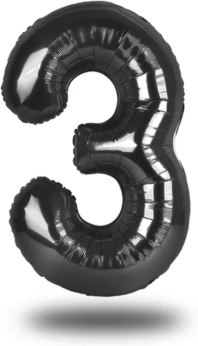 Vista 19 de 0 globos negros de 40 pulgadas – Fácil de inflar y desinflar reutilizable, globos de aluminio de Mylar número 0 de alta calidad para cumpleaños