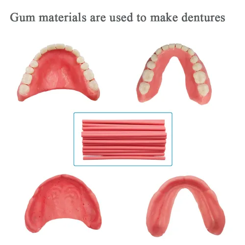 Vista 3 de Material de encía para prótesis dental DIY, mejora la sonrisa, kit de reparación de dientes, material de ajuste de dientes