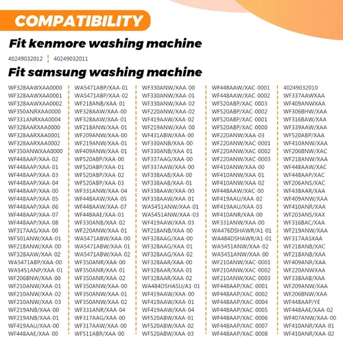 Vista 7 de Blutoget DC31-00054A 62902090 - Motor de bomba de drenaje para lavadora DC31-00016A DC31-00016A compatible con lavadora Ken-more Samsung, sustituye