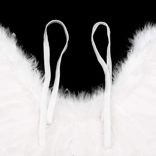 Vista 9 de Angel Feather Wing for Women Halloween Party Costume Accessory