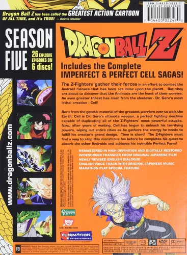 Vista 2 de Dragon Ball Z - Season 5 Perfect and Imperfect Cell Sagas