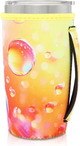Vista 118 de Fundas Aislantes de Neopreno Portavasos con Asa para Vasos Tumbler de 20oz, Funda Reutilizable para Café Helado Para Tazas de Café de 30oz - 32oz