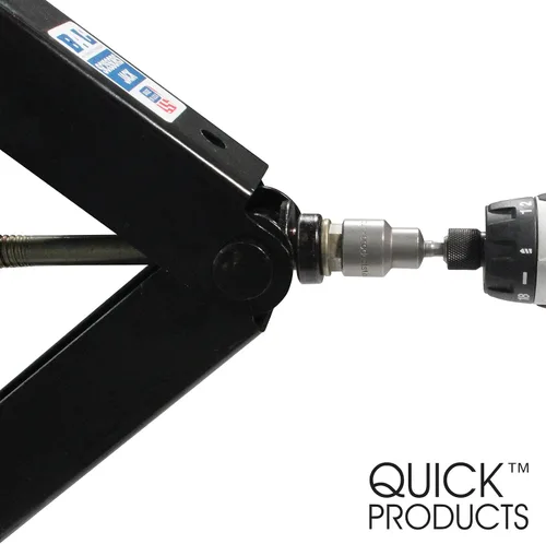 Vista 6 de Quick Products QPLSJS-2PK - Enchufe de nivelación de gato de tijera de conexión rápida de lujo, paquete de 2