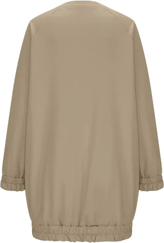 Vista 5 de Comigeewa Women's Solid Sweatshirt Long Sleeves Round Neck Baggy Sweatshirts Pullover Fall Winter Fashion Daily Clothes Cute