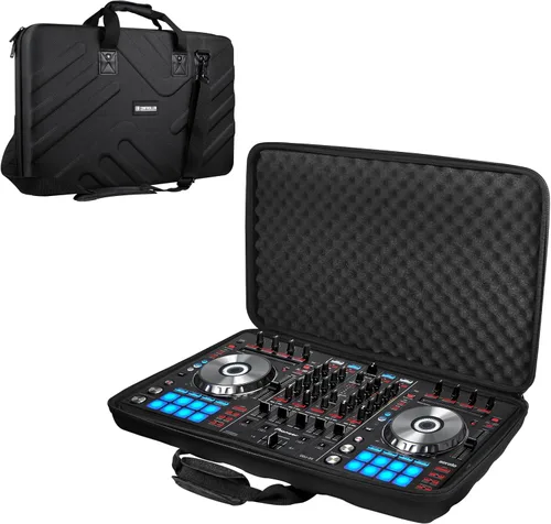 Vista 11 de Estuche Rígido Compatible con Controlador DJ Pioneer DDJ-SR/SR2/REV1/Denon MC4000/Numark NVII/Mixtrack Pro3/Hercules Inpulse 500/NV Platinum Bolsa