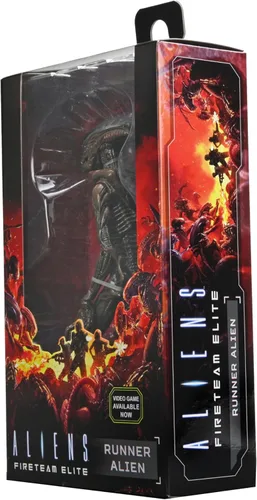 Vista 5 de NECA - Aliens Fireteam Elite - Figura de acción a escala de 7" - Runner Alien