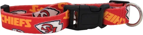 Vista 2 de Littlearth NFL Buffalo Bills - Collar para mascotas, color del equipo, talla M