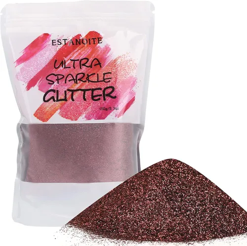 Purpurina extrafina de 5.29 oz, polvo holográfico de purpurina ultrafina para resina, vasos, maquillaje, cara, ojos, cabello, cuerpo, manualidades,