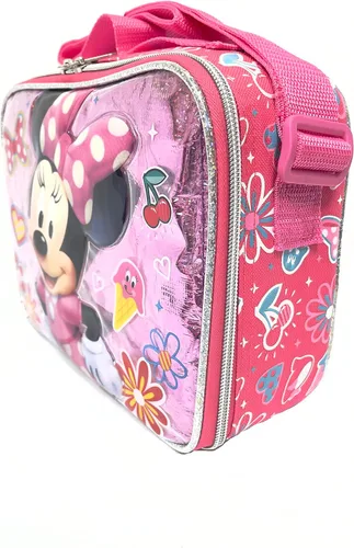 Vista 2 de Ruz Fiambrera de Minnie Mouse para niños
