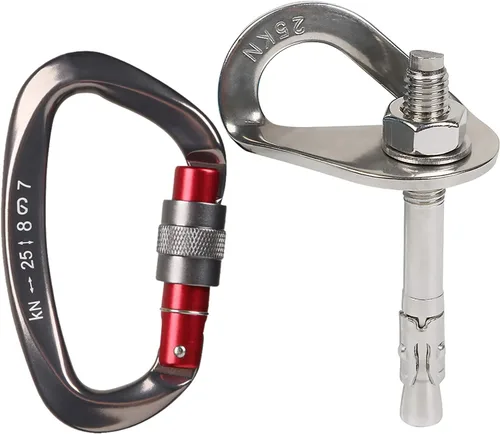 Pernos de escalada de 25 kN anclajes de acero inoxidable para escalada perno de anclaje Perno de expansión resistente, Piton Tiedown para escalada