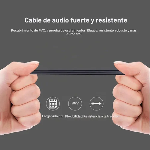 Vista 6 de 2 unids 0.1 in a RCA Audio estéreo Y Cable RCA a AUX adaptador para altavoz