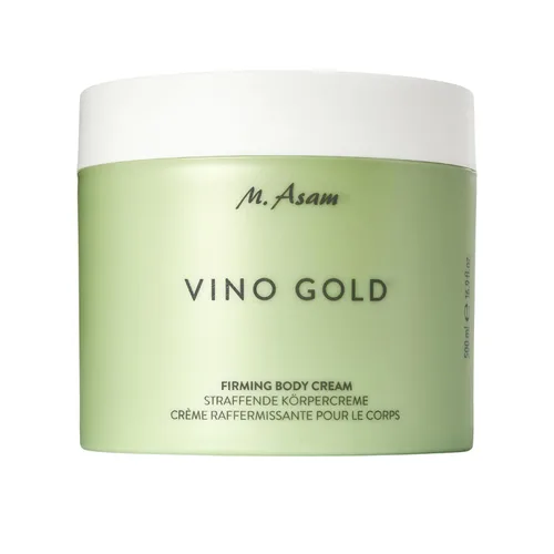 M. Asam VINO GOLD Crema corporal reafirmante (16.9 fl oz): cuidado corporal antienvejecimiento para una piel suave, loción para mujeres con aloe